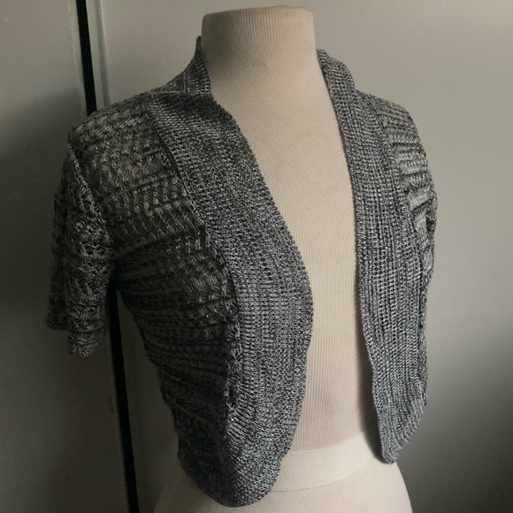 FANG dolled up vintage y2k 2000’s mini knit wear shrug cardigan sweater - Picture 1 of 5